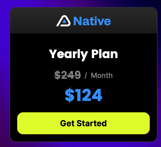 Adplexity Native pricing
